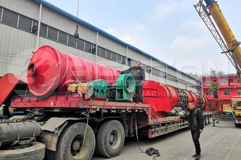 Shipment of Charcoal Making Machine - Beston
