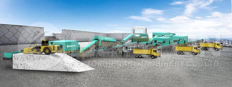 Waste Sorting Machine for Sale with Good Quality
