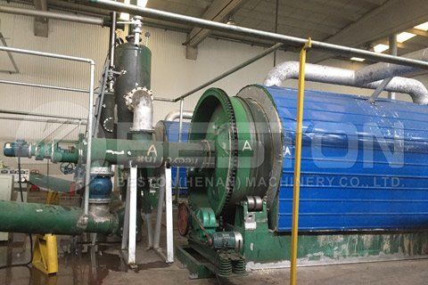 Tyre Pyrolysis Plant in Turkey