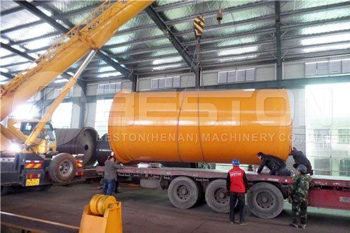 Shipment of Tyre Recycling Plant - Beston