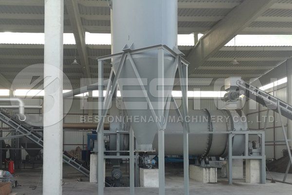Wood Charcoal Machine Installed in Turkey