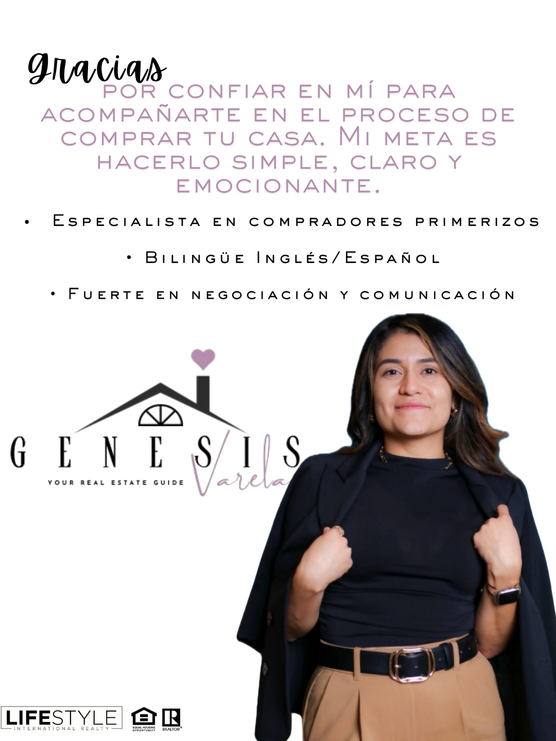 A woman is sitting at a desk with a laptop and a vase of flowers.