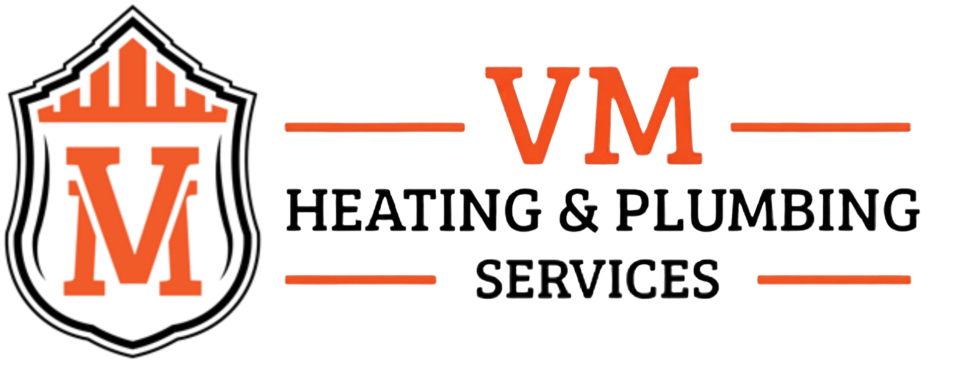 VM Heating and Plumbing Services Logo