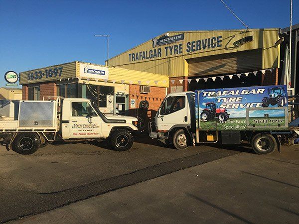 Trafalgar Tyre Service storefront