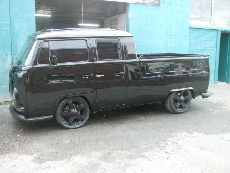 Black combi with tray