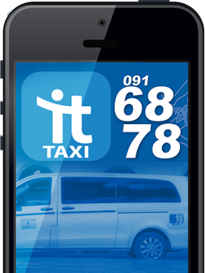 Schermo dello smartphone che mostra l'app 