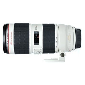 A canon zoom lens is shown on a white background.