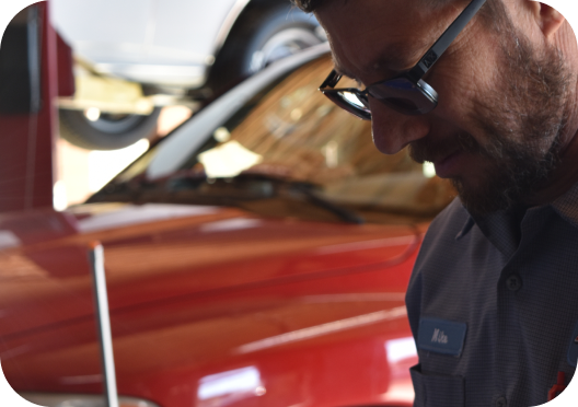 mechanic working | Precision Tire and Auto Center