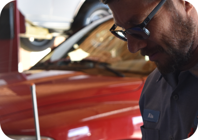 mechanic working | Precision Tire and Auto Center