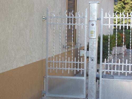 cancello in ferro lavorato