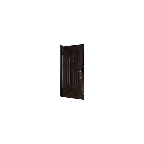 porta blindata nera