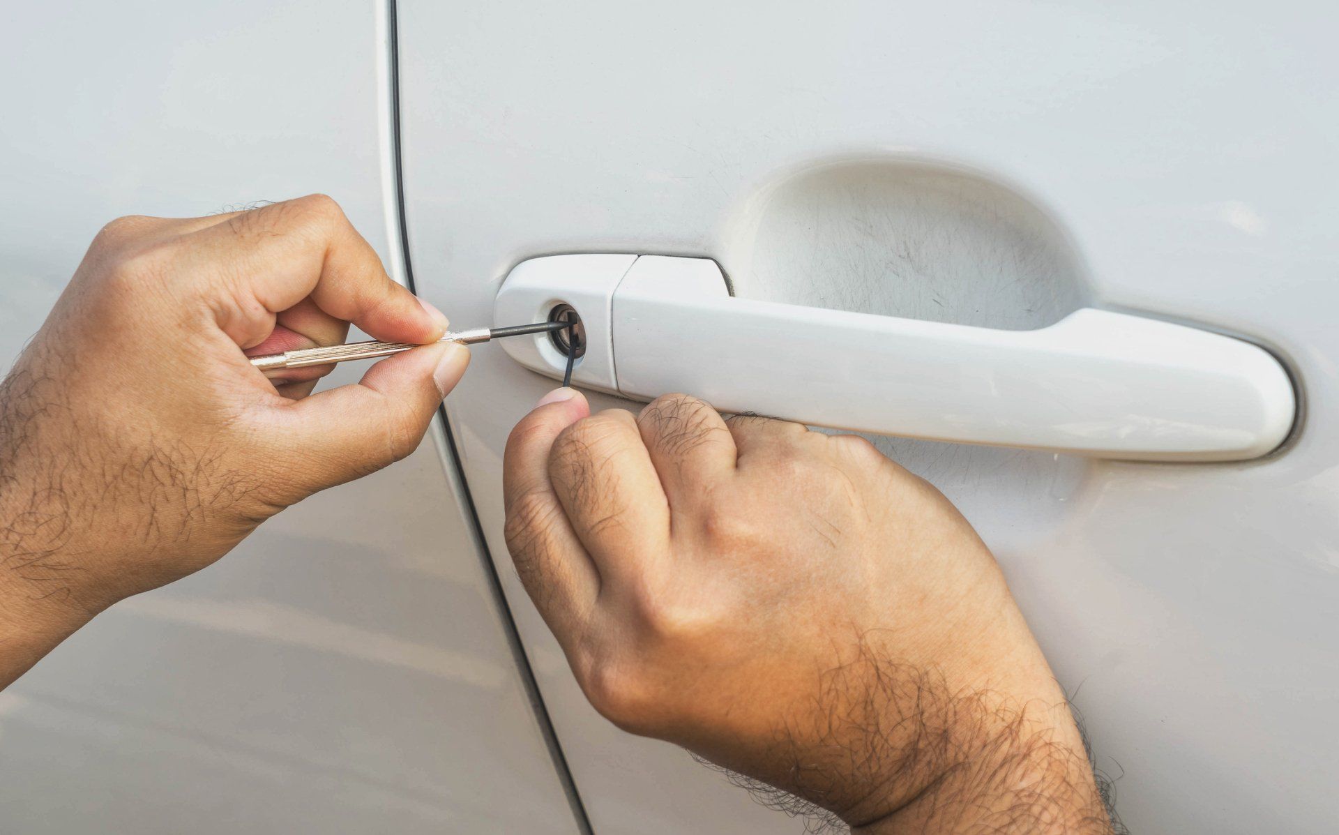 Repairing Car Lock - Staunton, VA - Jenkins Security Services Inc