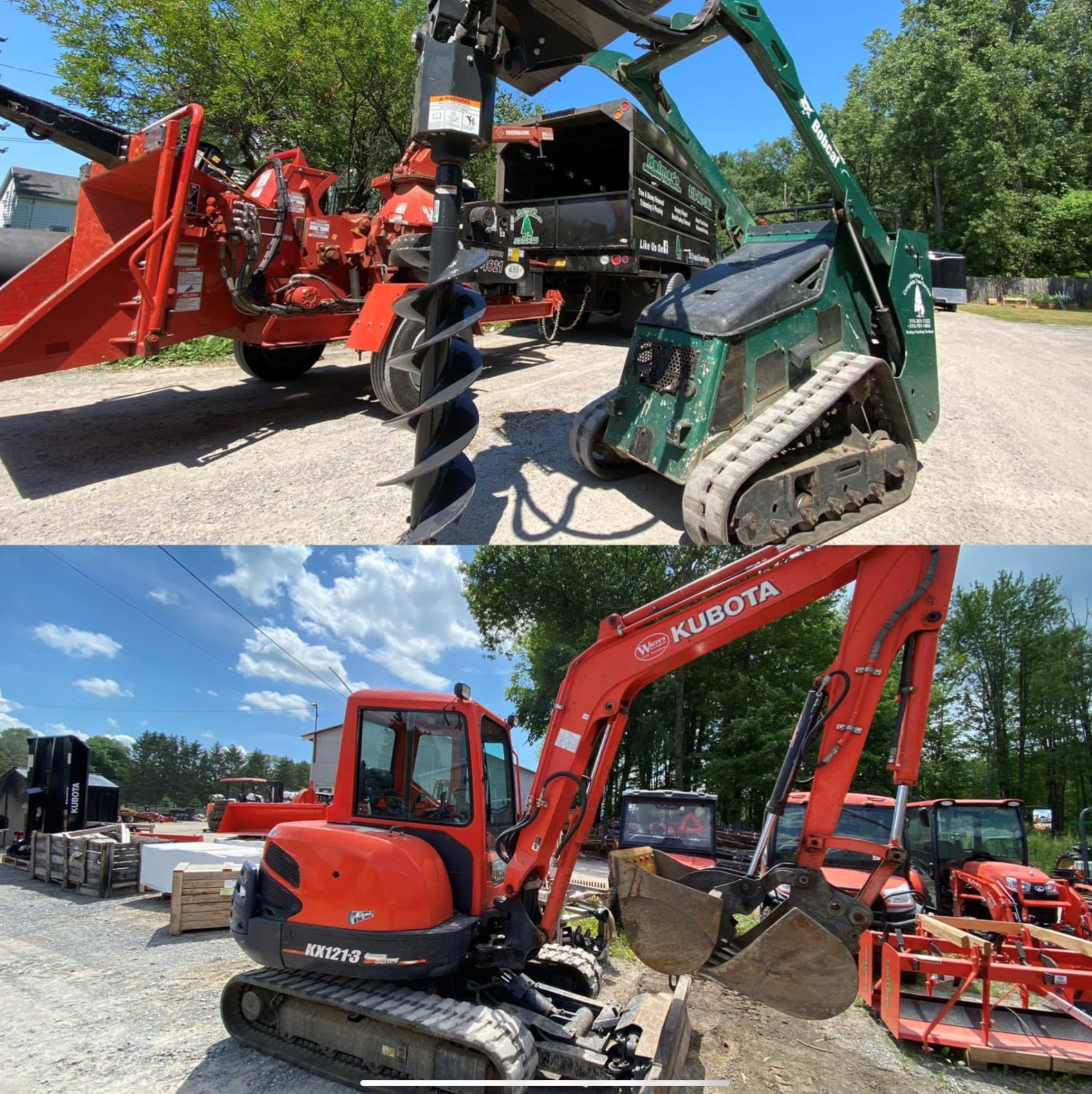 Tree Removing Bulldozers - Durhamville, NY - Helmer’s Complete Tree & Landscape