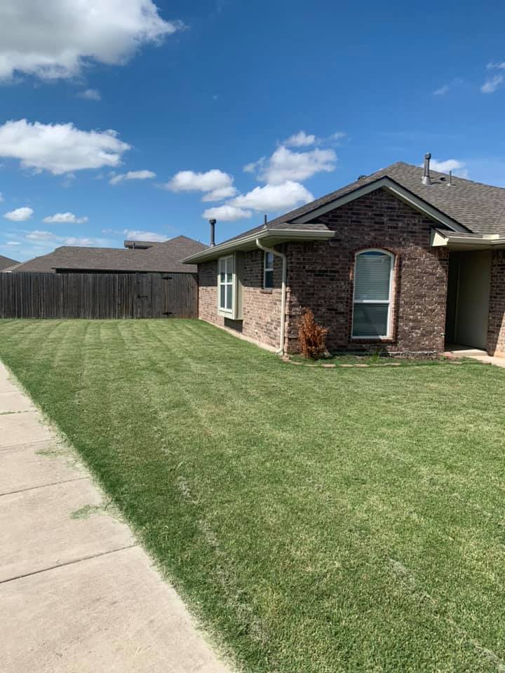 Gorgeous Landscape — Oklahoma City, OK — A-Plus Seamless Guttering LLC