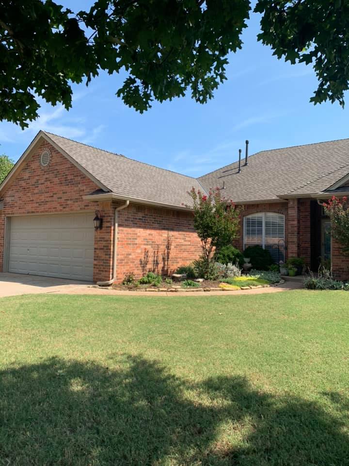 Gorgeous House — Oklahoma City, OK — A-Plus Seamless Guttering LLC