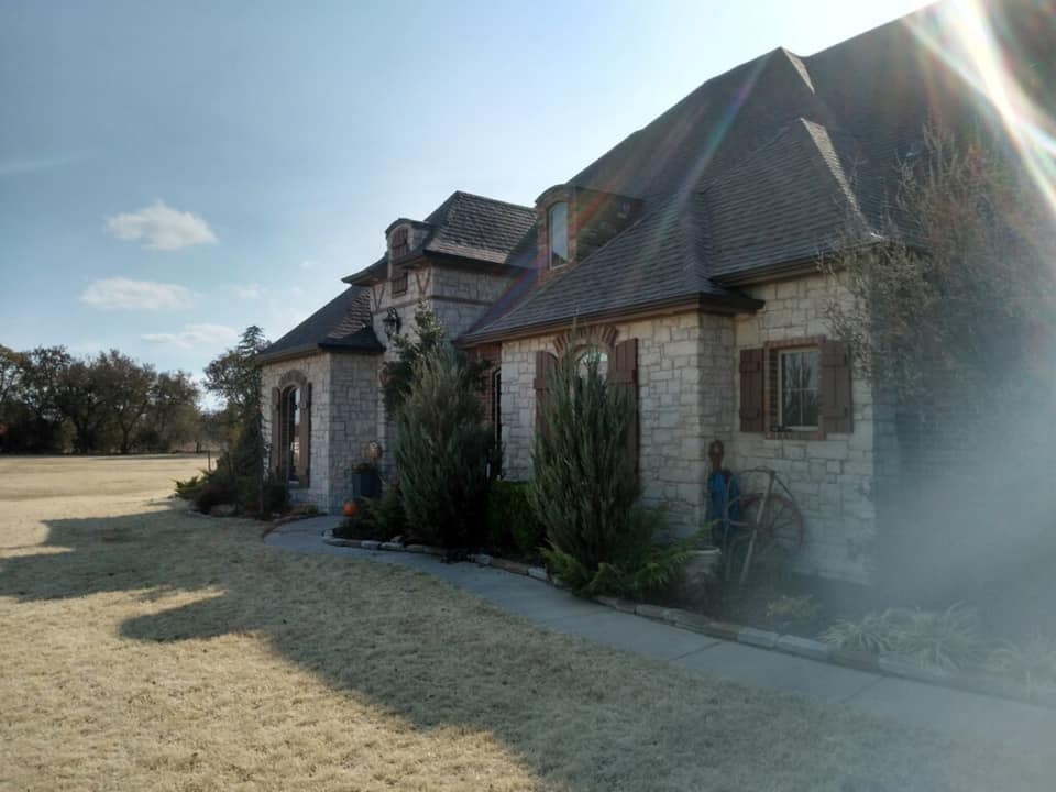 Simple Beautiful House — Oklahoma City, OK — A-Plus Seamless Guttering LLC