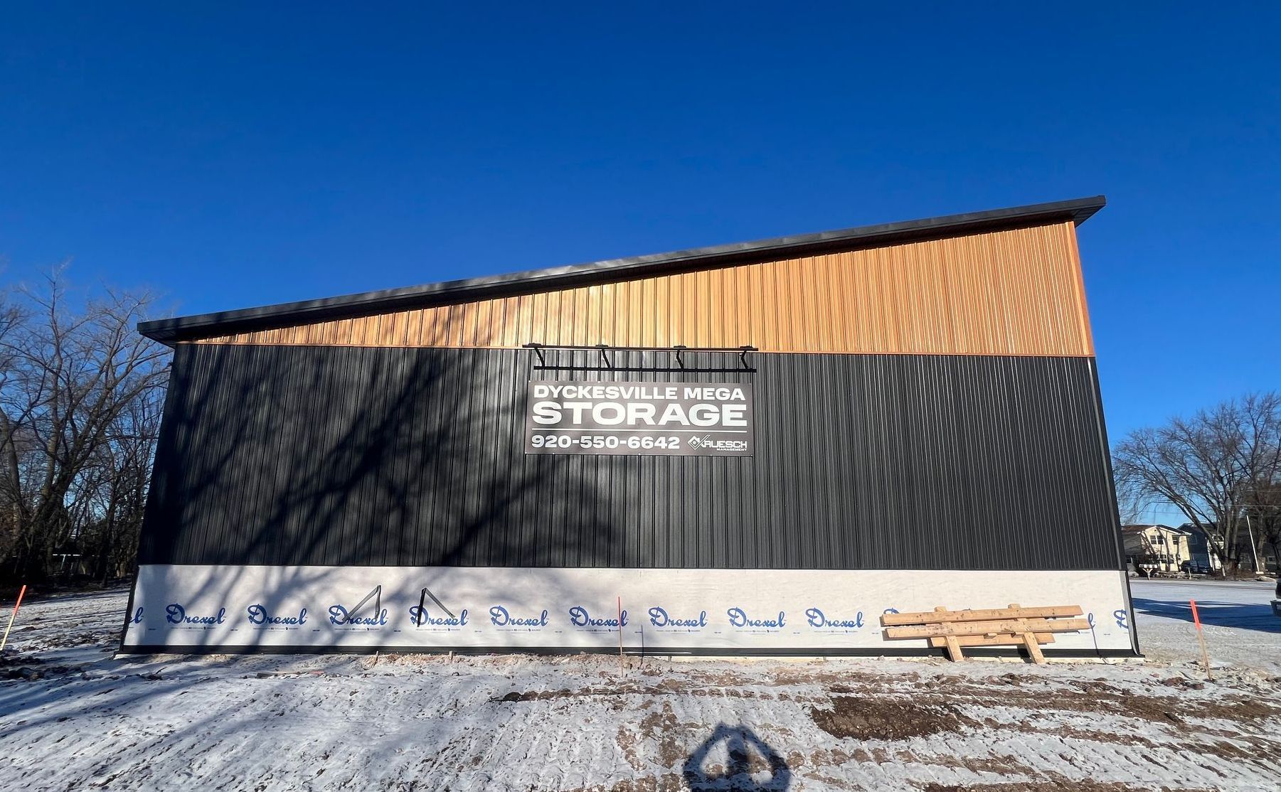 Dyckesville Mega Storage Progress