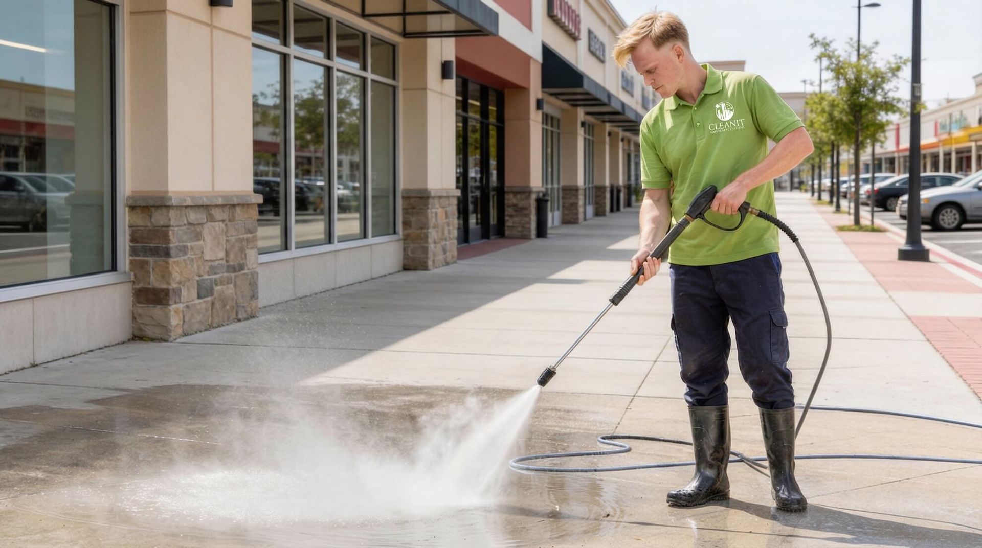 Commercial Pressure Washing
