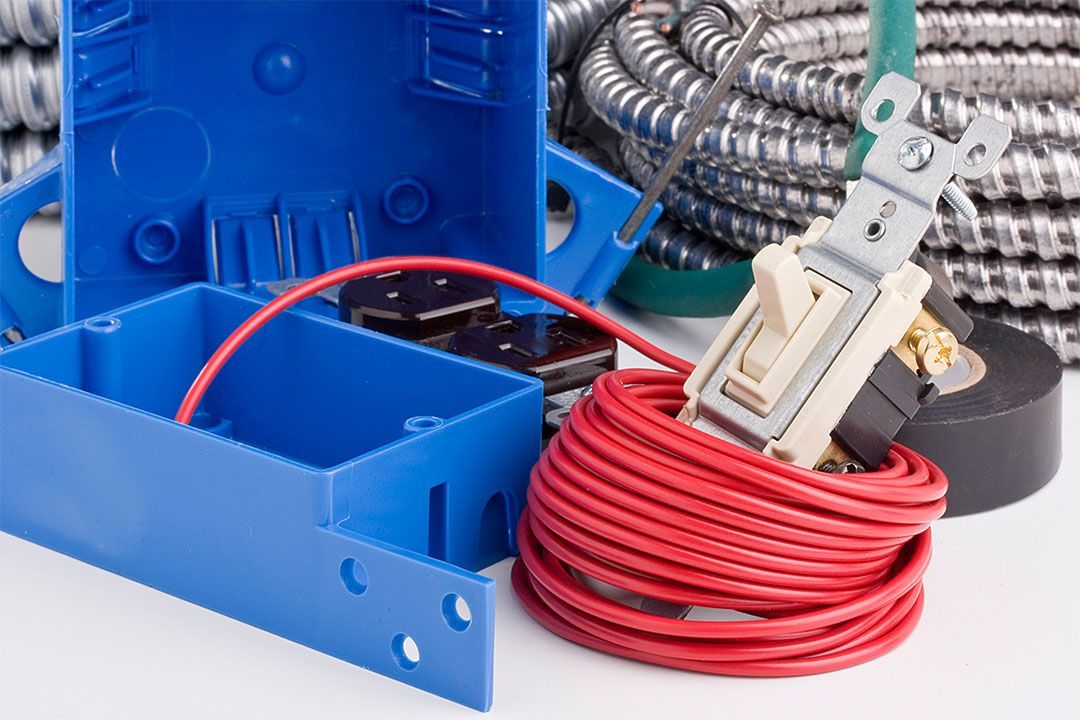 Electrical Install at Open space