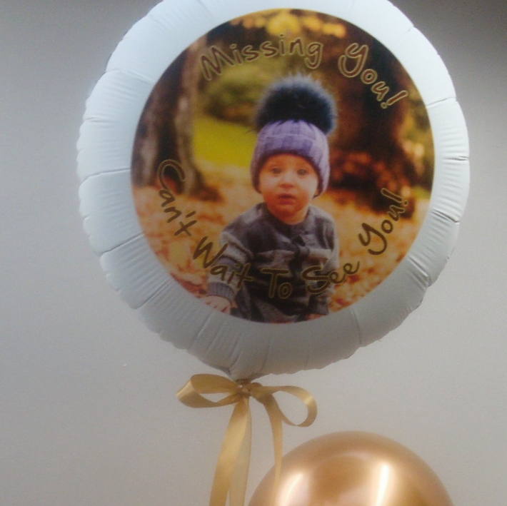 Personalised Photo Printed Helium Balloon Gateshead Newcastle