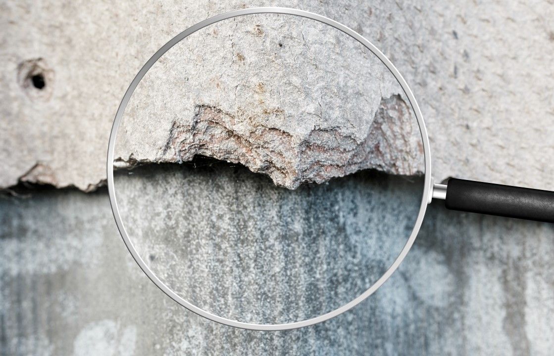A Magnifying Glass is Being Used to Look at a Roof — Goat Collective in Tintenbar, NSW