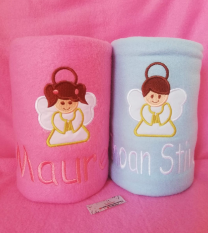 Cobijas viajeras personalizadas