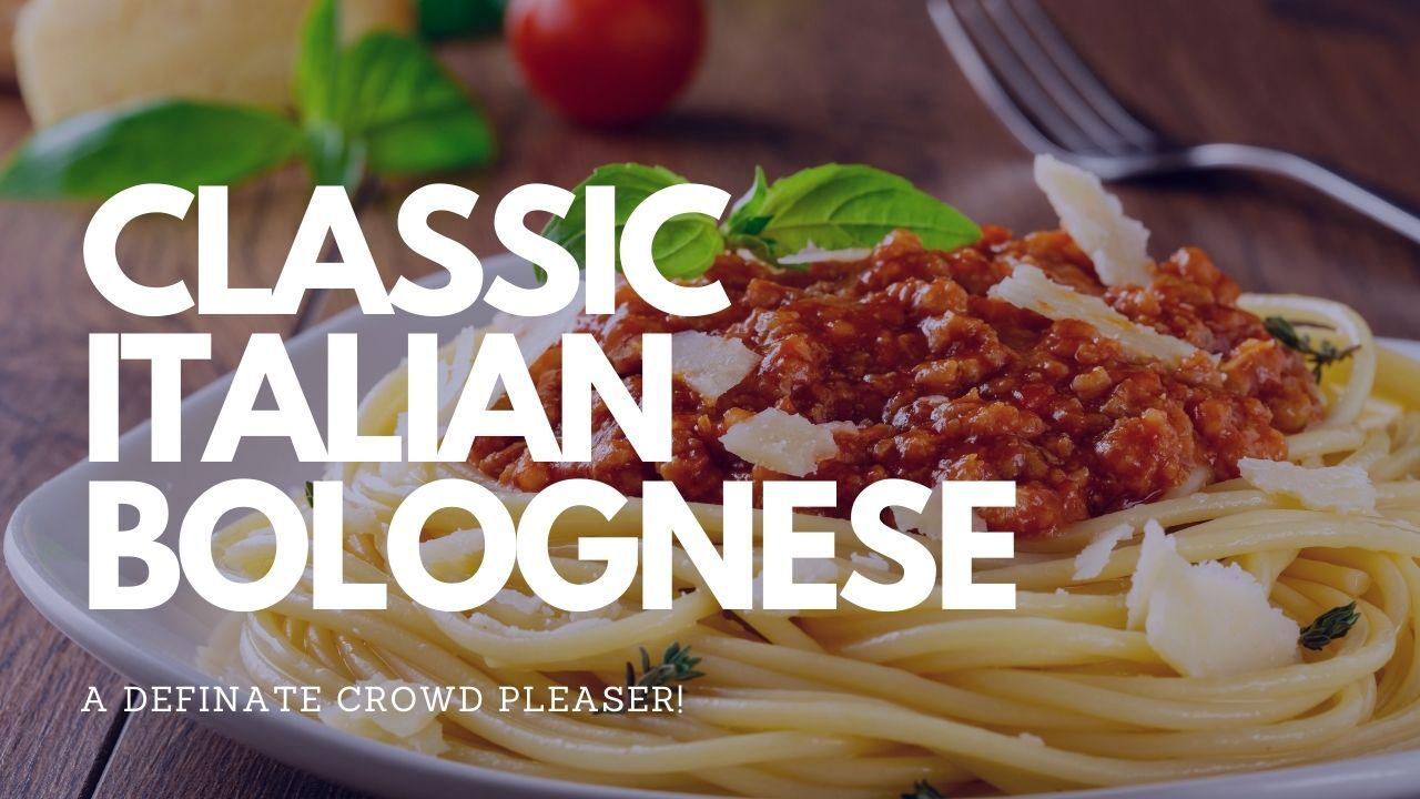 Classic Italian Bolognese