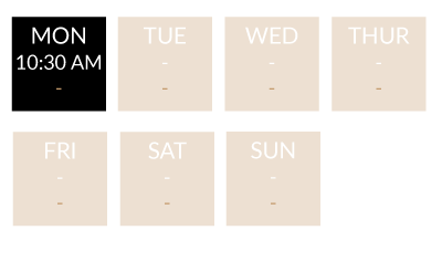 Class dates at Revolve Fitness