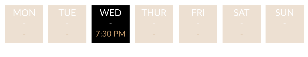 Class dates at Revolve Fitness