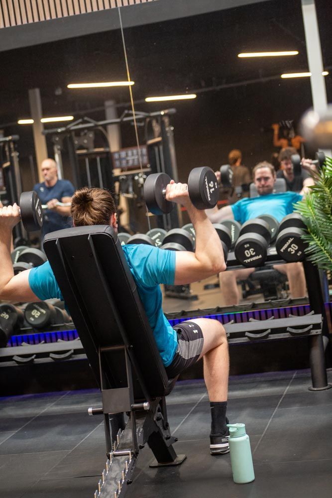 Free Weight Training at Revolve Fitness in Holmes Chapel