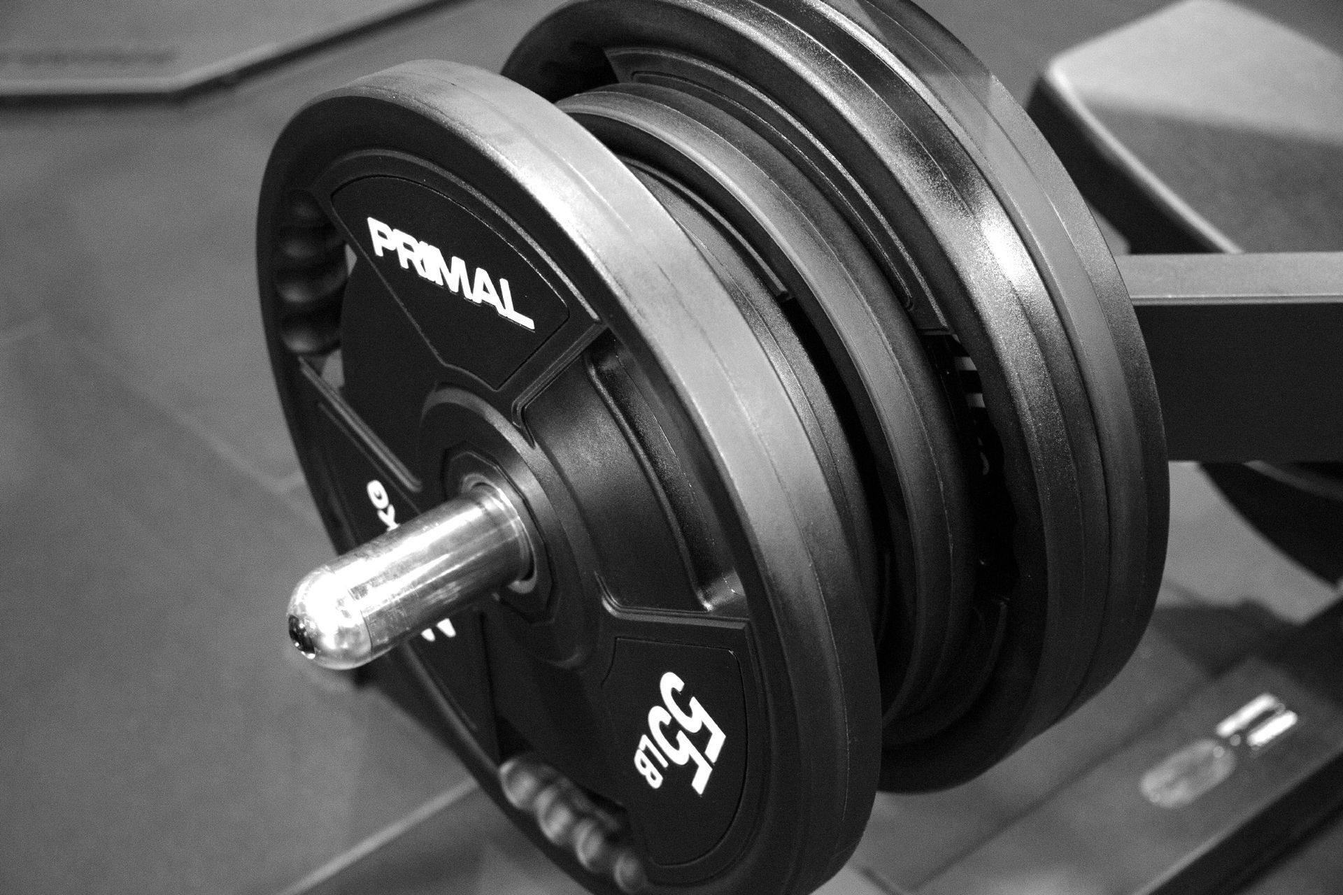 Primal weight plate at Revolve Fitness Holmes Chapel, Cheshire
