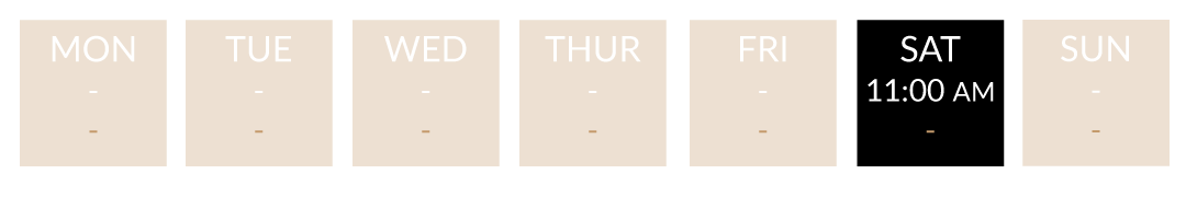 Class dates at Revolve Fitness