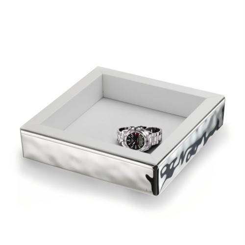 cornice in argento per battesimo