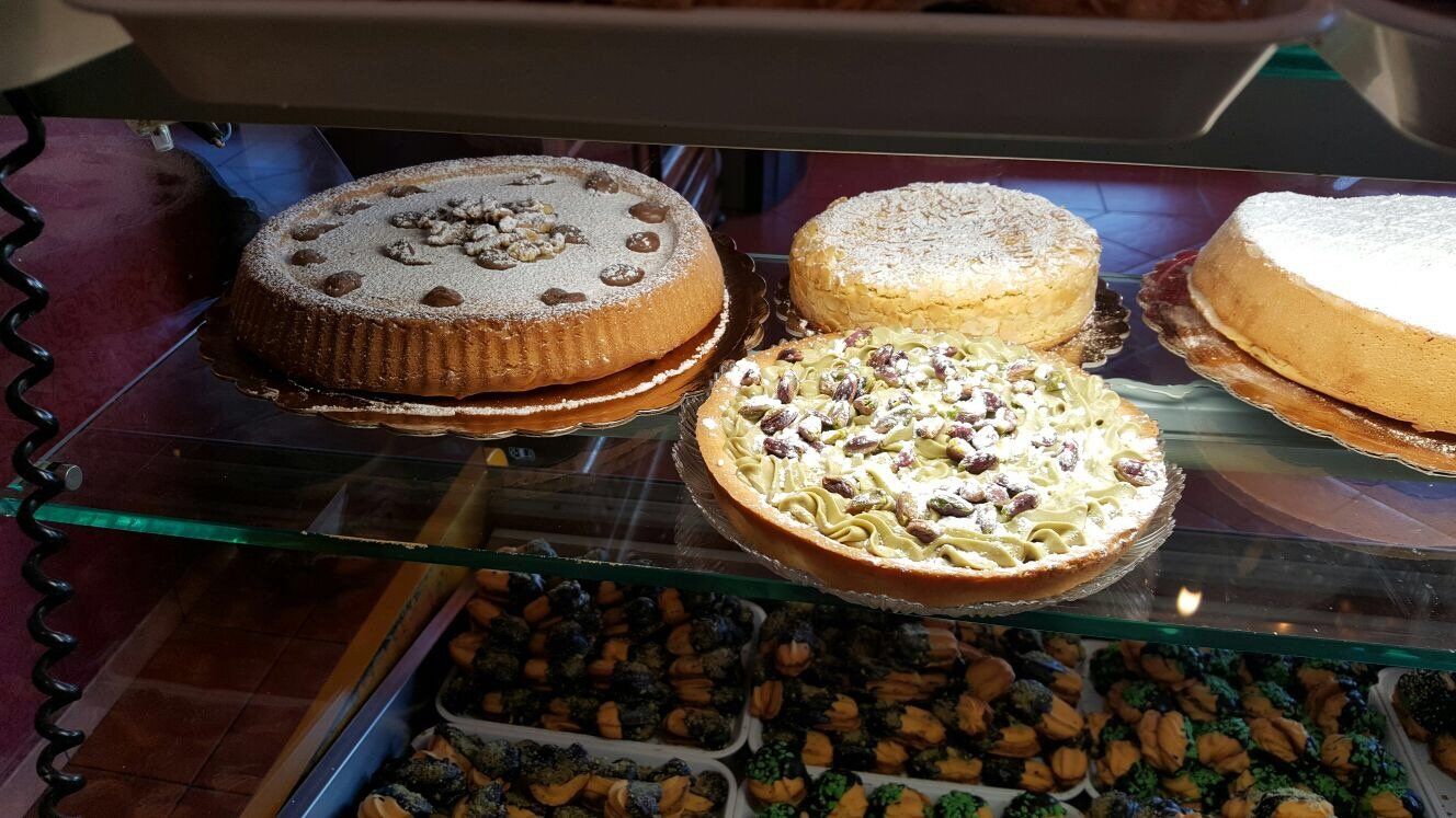 Foto di torte alla crema bianca