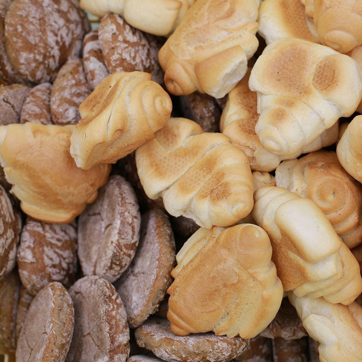 Un mix di panini, normali ed integrali