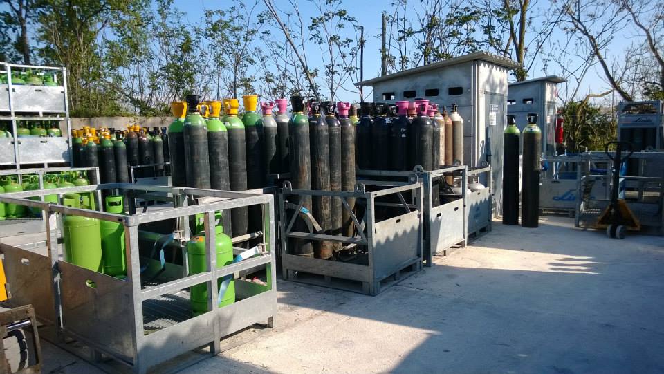 bombole di gas alimentare