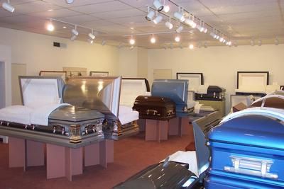 Whitney Location Casket Selection Room