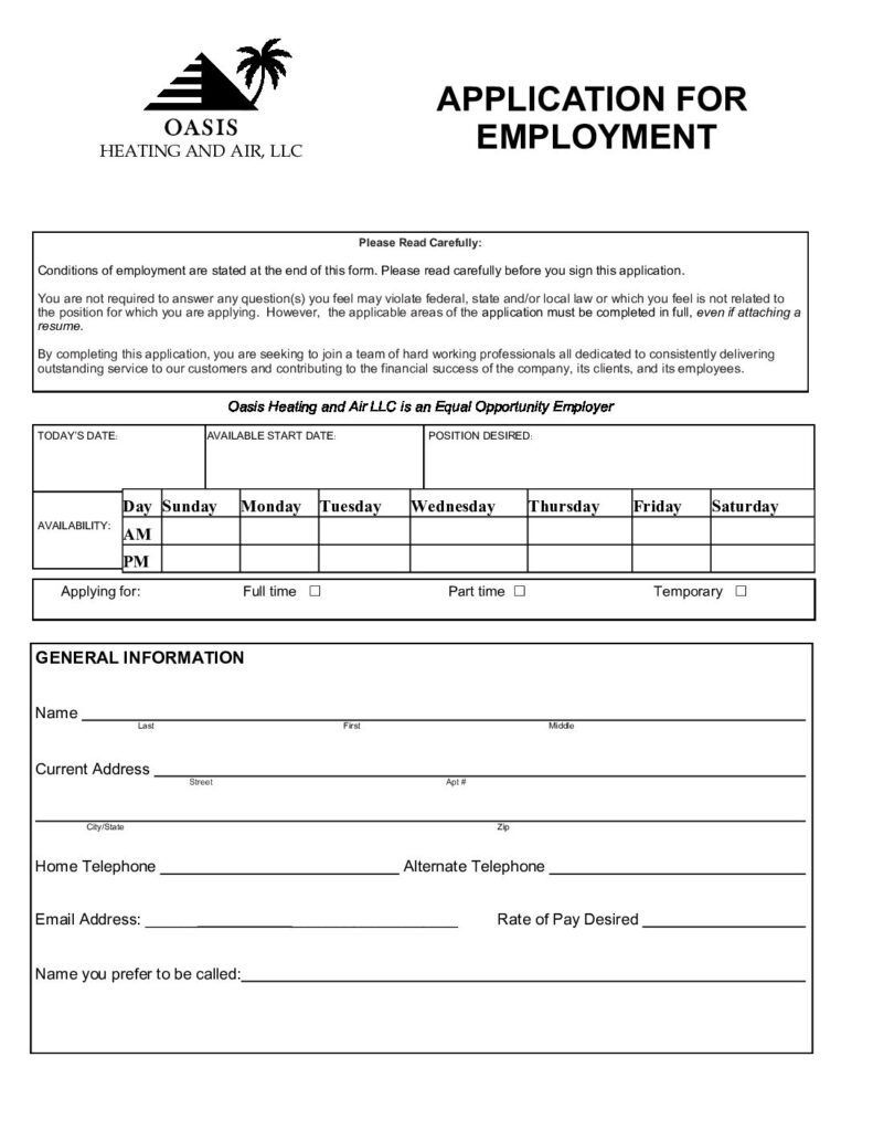 apply for hvac career today