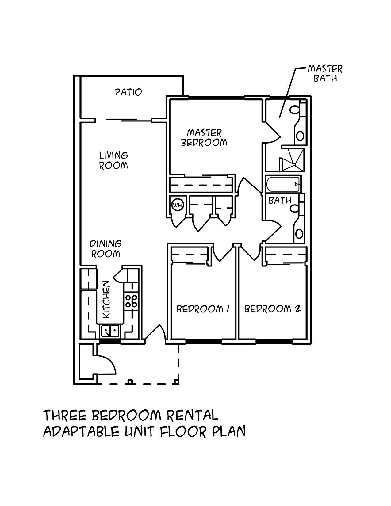 2 Bedroom Standard Unit