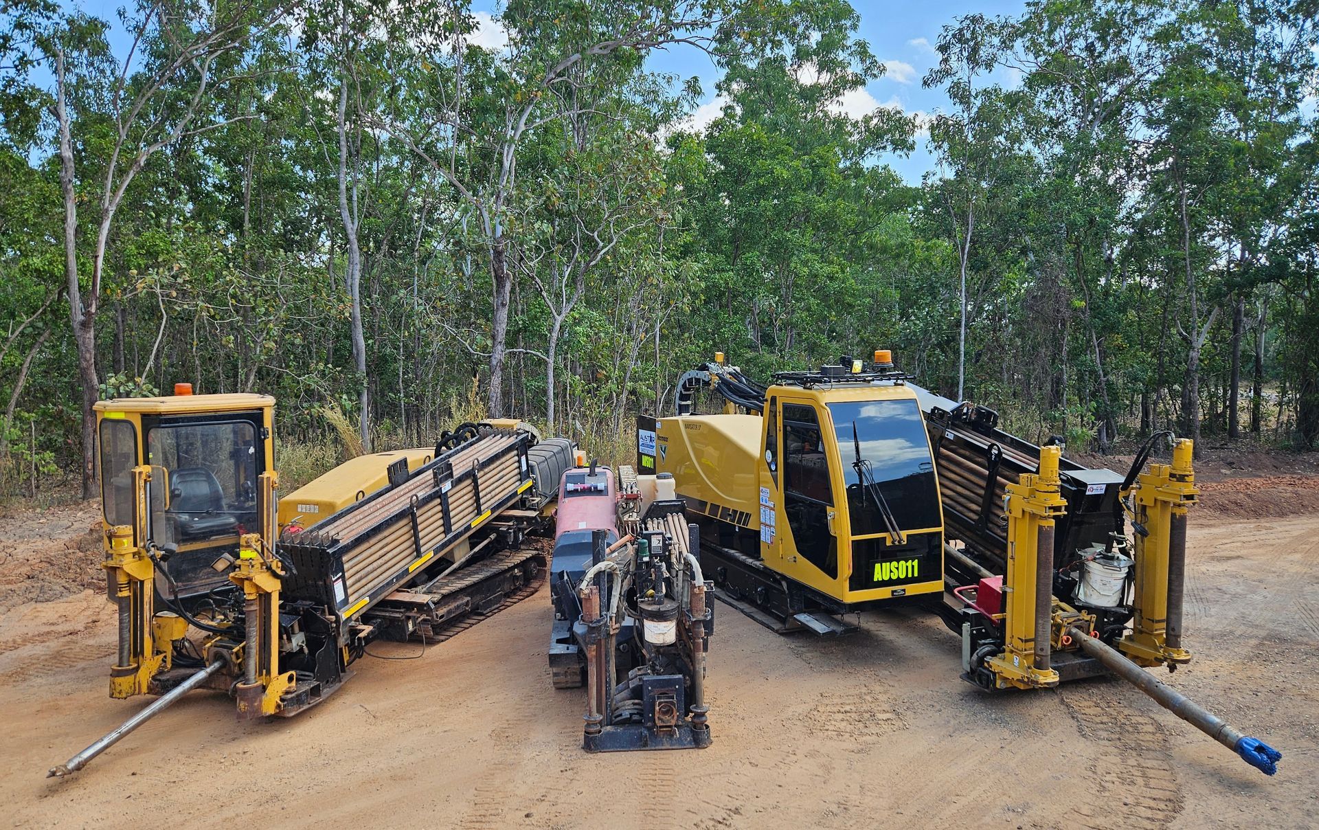 Excavator with Generator