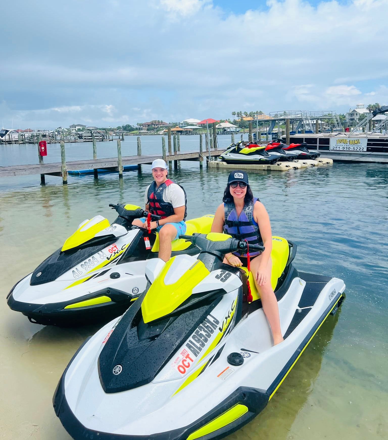 Jet ski and boat rentals orange beach