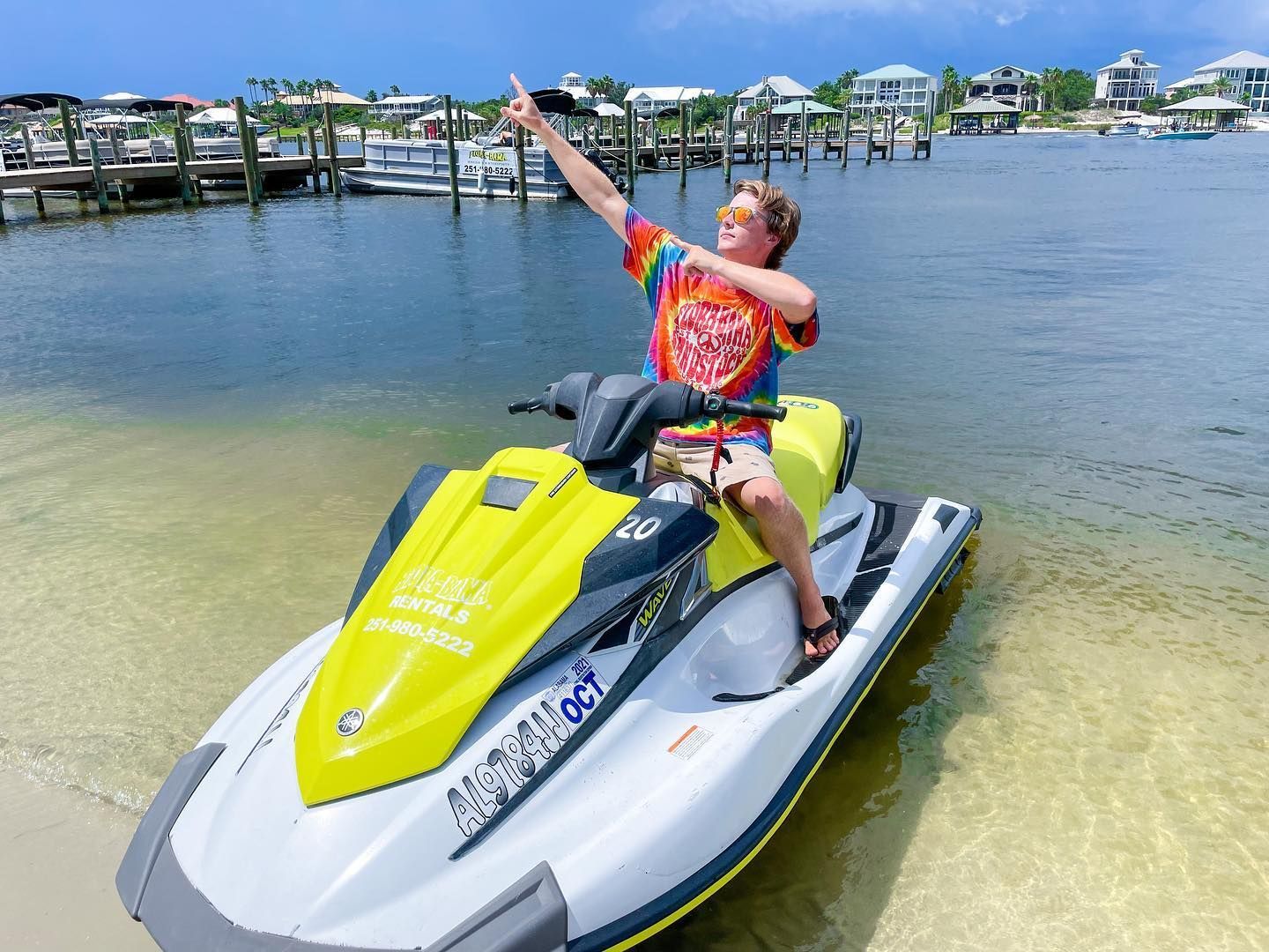 Jet ski and boat rentals orange beach
