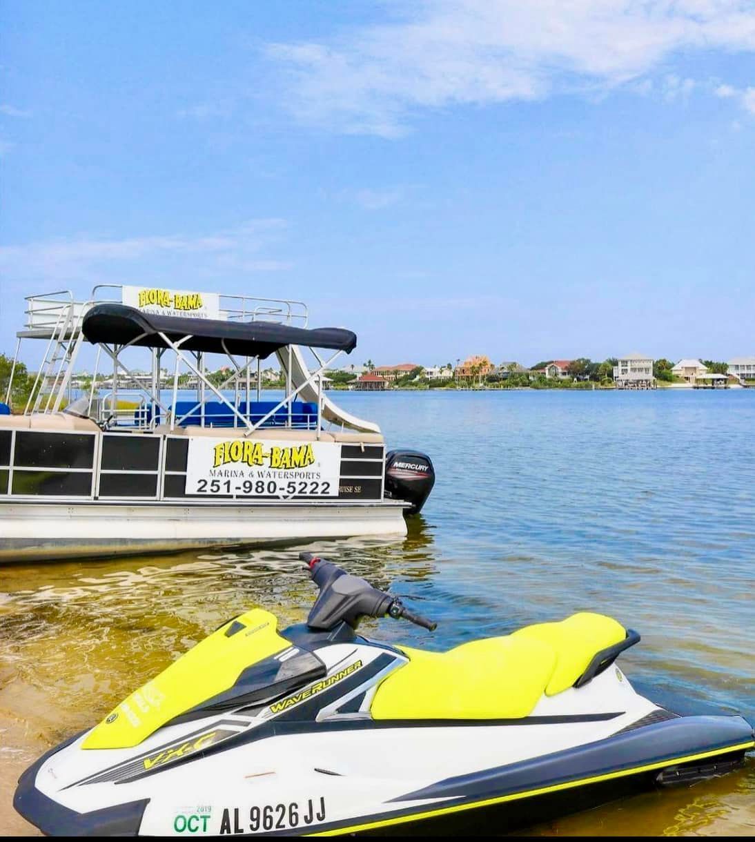 Jet ski and boat rentals orange beach