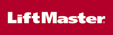 LiftMaster logo: white text on a red background.