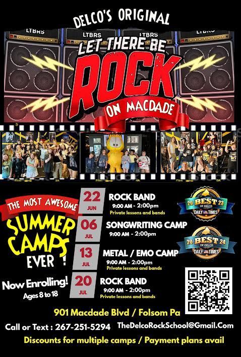 Let There Be Rock on MacDade| Delco's best music school