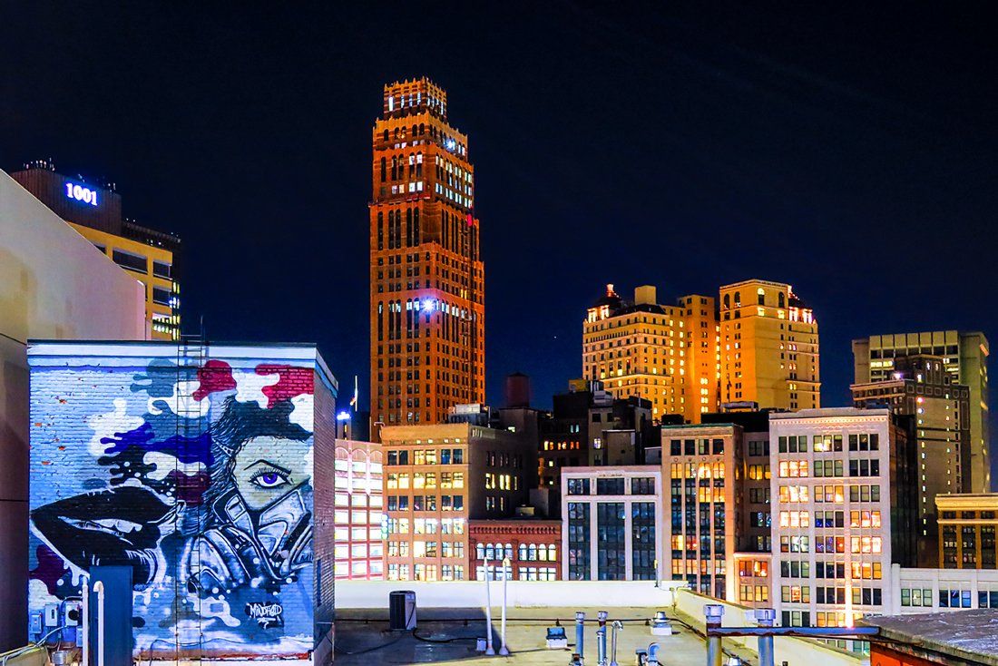 Detroit rooftop