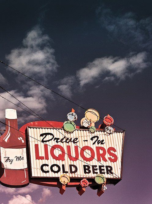 Try Me - Liquor Sign