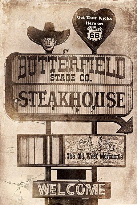 Butterfield Steakhouse, Rt 66 Holbrook