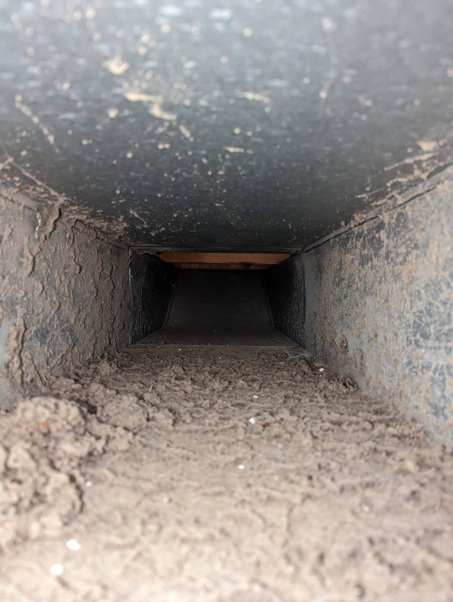 a dirty air duct