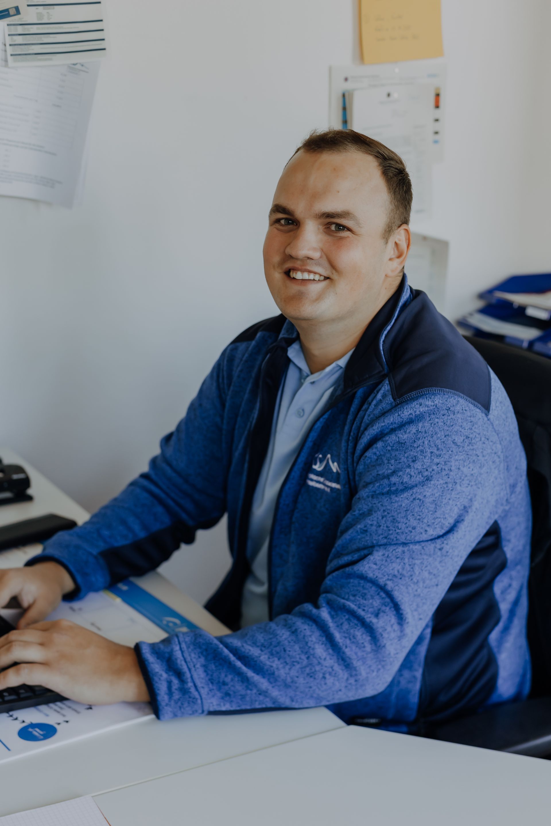 Niclas Neuchel ist Altenpfleger und Wundmanager bei der Sozialstation Bühl